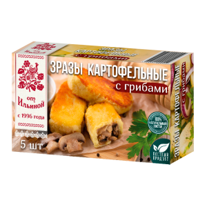 От Ильиной Зразы КАРТОФЕЛЬНЫЕ с грибами