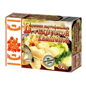 От Ильиной 93. Вареники КАРТОФЕЛЬНЫЕ С КАПУСТОЙ